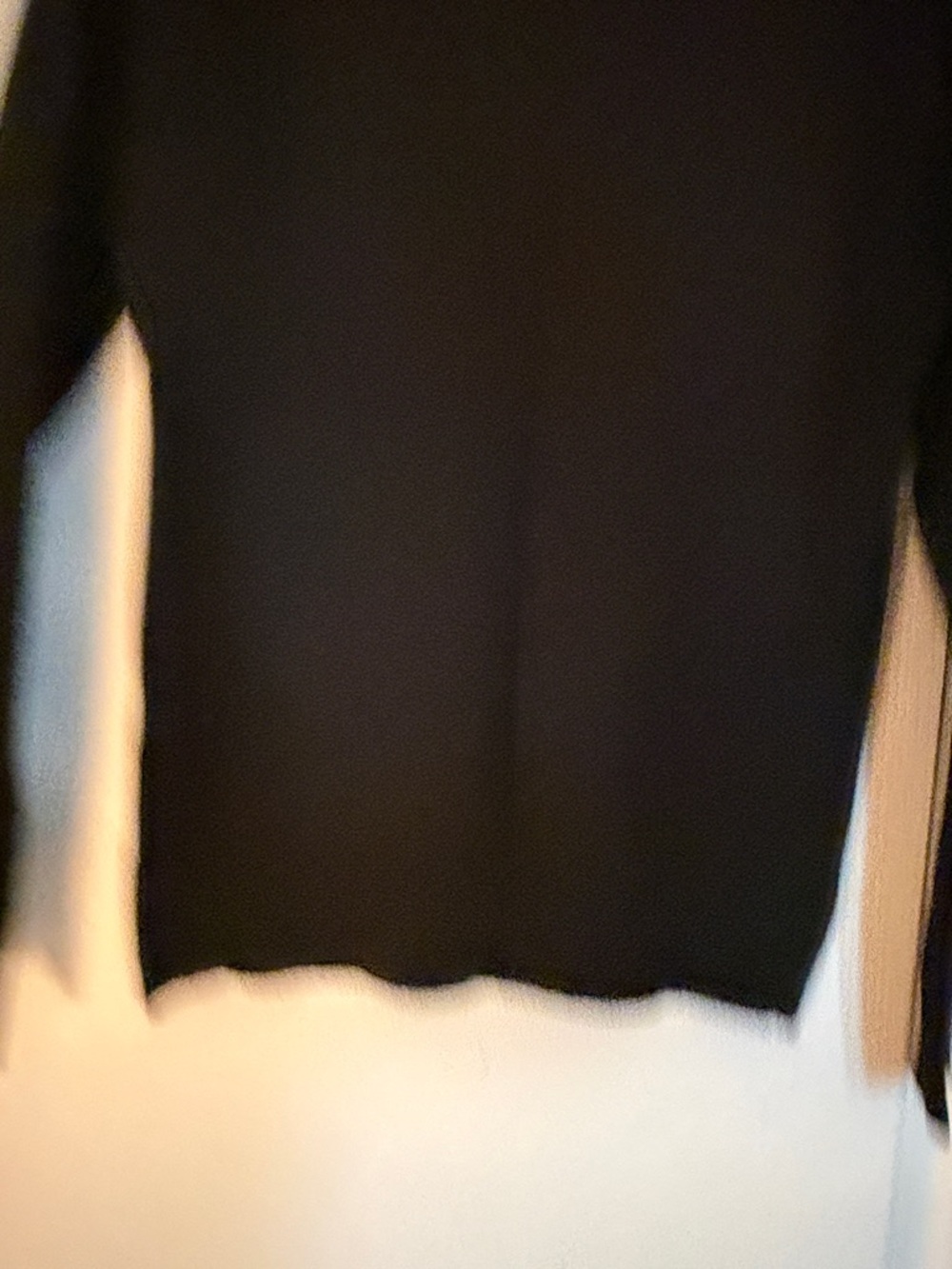 Vila Milano Black Crewneck Sweater with Crystal Heart. - Picture 6 of 6